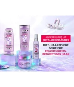 L’Oréal Paris L'Oréal Paris Elvital Hydra [Hyaluronic] Moisture Replenishing Mask Shampoing -Soins Capillaires Boutique 3600524099299 visual2