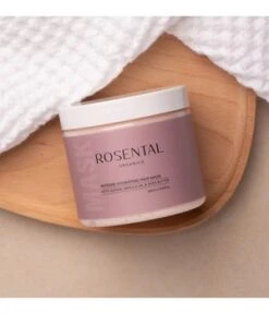 Rosental Organics Intense Hydration Hair Mask With Quinoa, Marula Oil & Shea Butter Masque Cheveux -Soins Capillaires Boutique 4260576415936 visual2