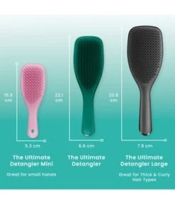 Tangle® Teezer Tangle Teezer The Wet Detangler Midnight Black Brosse Tangle -Soins Capillaires Boutique 5060173376215 visual