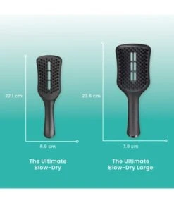 Tangle® Teezer Tangle Teezer Easy Dry & Go Vented Blow-Dry Hairbrush Jet Black Brosse Squelette -Soins Capillaires Boutique 5060630047764 visual3