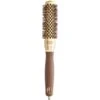 Olivia Garden Expert Blowout Shine 25/40 Wavy Bristles, Gold/brown Brosse Ronde