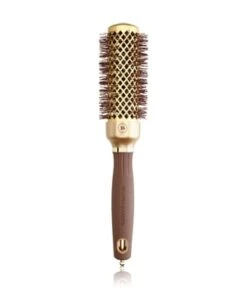 Olivia Garden Expert Blowout Shine 35/50 Wavy Bristles, Gold/brown Brosse Ronde