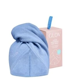 GLOV Hair Wrap Blue Serviette De Bain