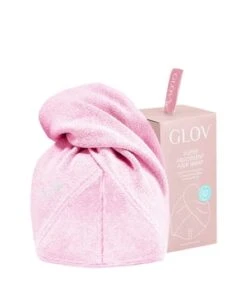 GLOV Hair Wrap Pink Serviette De Bain