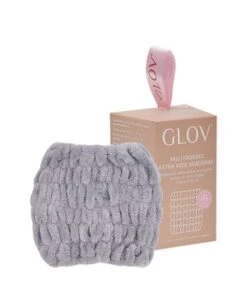 GLOV Extra Wide Headband Grey Ruban Cheveux