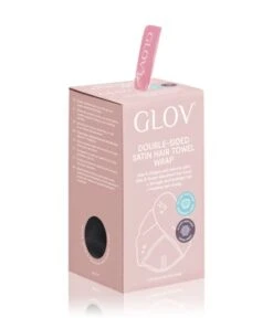 GLOV Hair Wrap Satin Black Serviette De Bain -Soins Capillaires Boutique 5907440743472 visual2