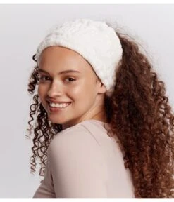 GLOV Extra Wide Headband White Ruban Cheveux -Soins Capillaires Boutique 5907440743649 visual2