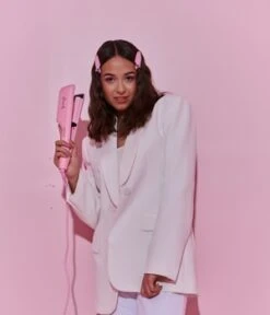 Mermade The Double Waver Pink Fer à Friser -Soins Capillaires Boutique 796548969038 detail