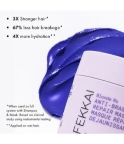 Fekkai Blonde Rx Purple Mask Masque Cheveux -Soins Capillaires Boutique 842101105181 visual