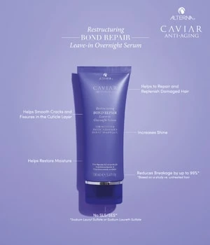 ALTERNA CAVIAR Restructuring Bond Repair Overnight Serum Sérum Cheveux 4 ALTERNA CAVIAR Restructuring Bond Repair Overnight Serum Sérum Cheveux – Image 2