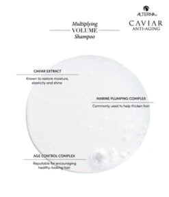 ALTERNA CAVIAR Multiplying Volume Shampoo Shampoing -Soins Capillaires Boutique 873509027928 visual2