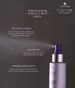ALTERNA CAVIAR Professional Styling Perfect Iron Spray Laque Cheveux -Soins Capillaires Boutique 873509028789 visual3