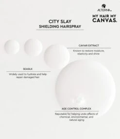 ALTERNA My Hair My Canvas City Slay Shielding Hairspray Laque Cheveux -Soins Capillaires Boutique 873509029953 visual3