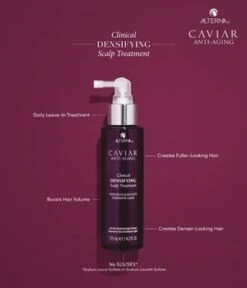 ALTERNA CAVIAR Clinical Densifying Scalp Treatment Sérum Cheveux -Soins Capillaires Boutique 873509030164 visual