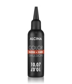 ALCINA Color Gloss+Care Emulsion 10.07 Hell-Lichtblond-Pastell-Braun Coloration Temporaire