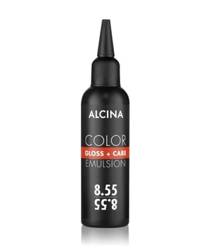 ALCINA Color Gloss+Care Emulsion 8.55 Hellblond Intensiv Rot Coloration Temporaire 3 ALCINA Color Gloss+Care Emulsion 8.55 Hellblond Intensiv Rot Coloration Temporaire