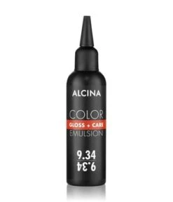 ALCINA Color Gloss+Care Emulsion 9.34 Lichtblond-Gold-Kupfer Coloration Temporaire