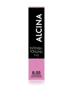 ALCINA Color Creme Intensive Tint - 8.55 Light Blonde Int.-Red Coloration Professionnel