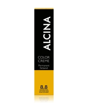 ALCINA Color Creme Permanent Dyeing - 8.8 Light Blond-Silver Coloration Professionnel 3 ALCINA Color Creme Permanent Dyeing - 8.8 Light Blond-Silver Coloration Professionnel