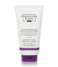 Christophe Robin Luscious Curl Defining Cream With Chia Seed Oil Huile Cheveux