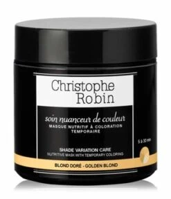 Christophe Robin Shade Variation Care Golden Blond Masque Colorant