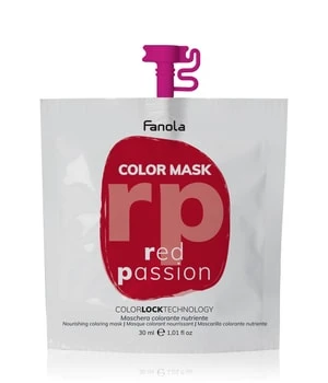 Fanola Color Mask Red Passion Coloration Temporaire 3 Fanola Color Mask Red Passion Coloration Temporaire