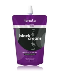 Fanola No Yellow Black Lightening Cream Coloration Cheveux