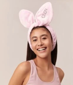 GLOV Bunny Ears Pink Ruban Cheveux -Soins Capillaires Boutique glov bunny ears pink haarband 1 stk 5907222005385 visual