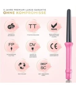 Golden Curl The Pink Fer à Friser -Soins Capillaires Boutique golden curl the pink lockenstab 1 stk 5060494260156 detail