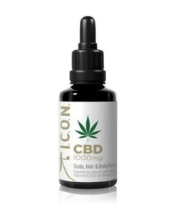 ICON Organic Cbd 1000Mg Huile Cheveux