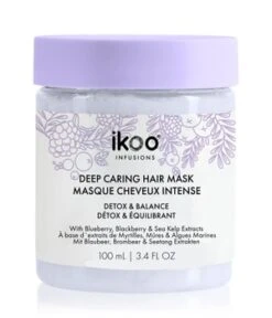 Ikoo Deep Caring Hair Mask Detox & Balance Masque Cheveux