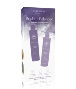 Innersense Organic Beauty Bright + Balanced Purple Toning Duo Coffret Soin Cheveux