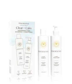 Innersense Organic Beauty Clear + Calm Fragrance Free Coffret Soin Cheveux