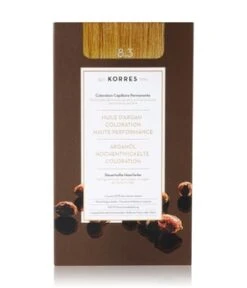 KORRES Arganöl Hochentwickelte Haarcoloration Golden Honey Light Blonde / Honigblond 8.3 Coloration Cheveux
