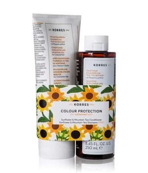 KORRES Sunflower & Mountain Tea Collection Coffret Soin Cheveux 3 KORRES Sunflower & Mountain Tea Collection Coffret Soin Cheveux