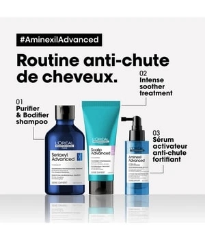 L'Oréal Professionnel Paris Serie Expert Aminexil Advanced Anti-Hair Loss Activator Sérum Cheveux 4 L'Oréal Professionnel Paris Serie Expert Aminexil Advanced Anti-Hair Loss Activator Sérum Cheveux – Image 2