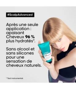 L'Oréal Professionnel Paris Serie Expert Scalp Advanced Anti-Discomfort Intese Soother Treatment Masque Cheveux -Soins Capillaires Boutique l oreal professionnel paris serie expert scalp advanced anti discomfort intese soother treatment haarmaske 200 ml 3474637090579 visual2 fr