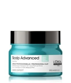 L'Oréal Professionnel Paris Serie Expert Scalp Advanced Anti-Oiliness 2in1 Deep Purifier Clay Masque Cheveux