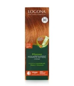 Logona Color Creme Rouge Cuivré Coloration Cheveux