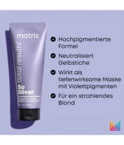 Matrix Total Results So Silver Masque Cheveux -Soins Capillaires Boutique matrix total results so silver haarmaske 200 ml 0884486411969 visual2