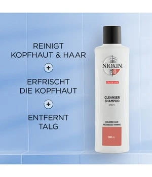 Nioxin System 4 Coloriertes Haar - Sichtbar Dünner Werdendes Haar Shampoing 4 Nioxin System 4 Coloriertes Haar - Sichtbar Dünner Werdendes Haar Shampoing – Image 2