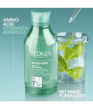 Redken Amino Mint Scalp Relief Shampoing 8 Redken Amino Mint Scalp Relief Shampoing – Image 6