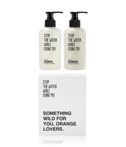 Stop The Water While Using Me Cosmos Natural Orange Wild Herbs Coffret Soin Cheveux