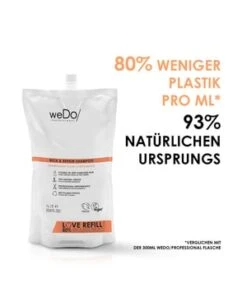 WeDo Professional Rich & Repair Refill Shampoing -Soins Capillaires Boutique wedo professional rich and repair refill haarshampoo 1000 ml 4064666047232 detail